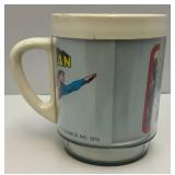 1978 SUPERMAN Thermo Mug (VERY COOL)