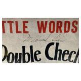 Vintage Amos & Andy Framed Picture 11" x 14"