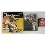 Misc. Lone Ranger Collectibles Including 1975 Album And More
