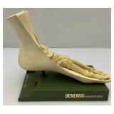 Vintage INDOCIN (Indomethacin/MSD) Anatomical Foot Model 8" L x 7 1/2" H x 4 1/2" Wide