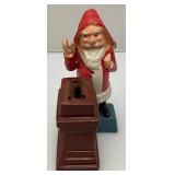 Misc. Vintage Santa Clause Toys Including Cast Iron Mechanical Bank