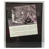 Misc. Vintage Barbie Items Including KEN Doll,. Framed Picture And Cloths