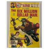 Vintage 1957 Vol. 1 Number 116 DICK TRACY 10 Cent Comic & 1977 Vol. 2 No. 5 SIX MILLION DOLLAR MAN Comic (Bagged & Carded)