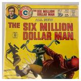 Vintage 1957 Vol. 1 Number 116 DICK TRACY 10 Cent Comic & 1977 Vol. 2 No. 5 SIX MILLION DOLLAR MAN Comic (Bagged & Carded)
