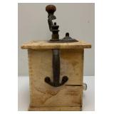 Misc. Vintage Primitive Items Including Coffee Grinder & More