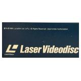 1980 STAR WARS "The Empire Strikes Back"  Laser Video Disk