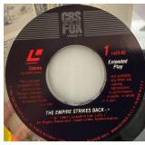 1980 STAR WARS "The Empire Strikes Back"  Laser Video Disk