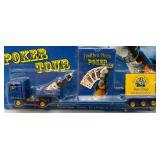 Vintage St. Pauli Bremen "St. Pauli Girl" Metal Beer Tray & Franen Brau Miniature Poker Tour Semi (NIP)