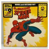 1977 SPIDERMAN Book & Record Set (Very Good Condition