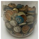 Large Group Of Vintage Cork Lined Beer Bottle Caps Some Say Home Use Grown