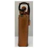 Vintage PHISTER No. 14 1/4 Gallon Fire Extinguisher Cooper Colored 15"