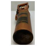 Vintage PHISTER No. 14 1/4 Gallon Fire Extinguisher Cooper Colored 15"