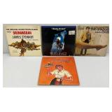 Vintage Albums Including American Graffiti, The Graduate, Shenandoah & White Fang