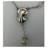 Vintage Sterling Silver Marked Cross crucifix  (Cross Weights About 114 Grams)