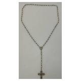 Vintage Sterling Silver Marked Cross crucifix  (Cross Weights About 114 Grams)