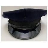 Vintage Policemans Cap & Kids Felt Cowboy Hat