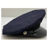 Vintage Policemans Cap & Kids Felt Cowboy Hat