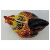 Misc. Vintage Tin Litho Hen /Chickens 1= Wind Up And 1= Battery Operated Egg laying