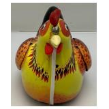 Misc. Vintage Tin Litho Hen /Chickens 1= Wind Up And 1= Battery Operated Egg laying