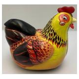 Misc. Vintage Tin Litho Hen /Chickens 1= Wind Up And 1= Battery Operated Egg laying