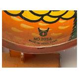 Misc. Vintage Tin Litho Hen /Chickens 1= Wind Up And 1= Battery Operated Egg laying