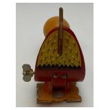 Misc. Vintage Tin Litho Hen /Chickens 1= Wind Up And 1= Battery Operated Egg laying