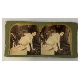 RARE Antique Stereograph View Card