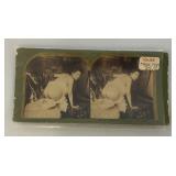 RARE Antique Stereograph View Card
