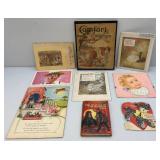 Misc. Vintage Paper Items Inlcuding Valentine & More