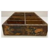 Two Primitive Wooden Display Shelves 1= 11" x 5" 1= 11 3/4" x 19 3/4"