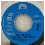 Vintage STAR TREK "The Final Frontier"  Laser Video Disc, Selectavision VideoDiscs & More