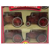 Misc. Tractor Collectibles Including JOHN DEERE Tin Sign, License Plate & More