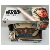 STAR WARS Darth Vador Corkscrew & AHSOKA TANO Helmet Both (NIB)