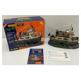 LEMAX Signature Collection SPOOKY TOWN Phantom Cruise Ship With Sounds In Original box (Works)