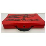 Vintage 1973 Hot Wheels Collectors Race Case With Some Red line Hot Wheels & More