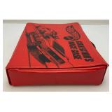Vintage 1973 Hot Wheels Collectors Race Case With Some Red line Hot Wheels & More