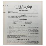 Misc. Pre-owned Board Games Including I Love Lucy, Dog Opoly & Monopoly The .Com Edition