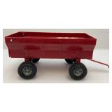 Vintage McCormick Farmall Die-Cast Tractor With Plastic Wagon