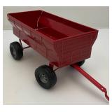 Vintage McCormick Farmall Die-Cast Tractor With Plastic Wagon