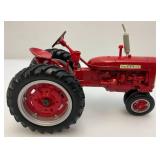 Vintage McCormick Farmall Die-Cast Tractor With Plastic Wagon