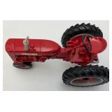 Vintage McCormick Farmall Die-Cast Tractor With Plastic Wagon