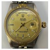 Vintage ROLEX Oyster Perpetual Day-Date Superlative Chronometer Wrist Watch Look A Like?