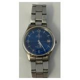 Vintage Berenger Steel 5ATM Water Resistant Wrist Watch With Japan Movement