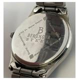 Vintage Berenger Steel 5ATM Water Resistant Wrist Watch With Japan Movement