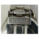 Vintage Berenger Steel 5ATM Water Resistant Wrist Watch With Japan Movement