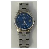 Vintage Berenger Steel 5ATM Water Resistant Wrist Watch With Japan Movement