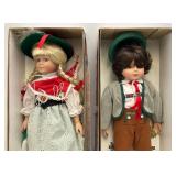 Misc. Vintage Toys & porcelain Dolls Including Cast Iron Ice Buggy With Horse & More