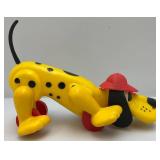 Misc. Vintage Toys & porcelain Dolls Including Cast Iron Ice Buggy With Horse & More