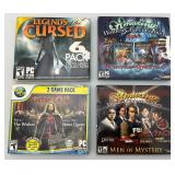 Vintage Misc. CD Rom Computer Games Including The Palm Of Zoroaster And More