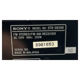 SONY FM Stereo/FM-AM Receiver STR-DE598